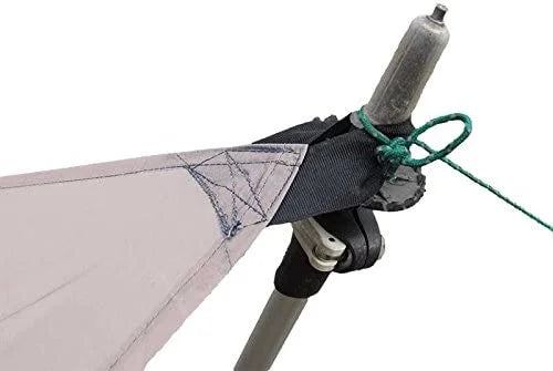 Ultralight Grey 8' x 10' Silnylon Tarp P9980