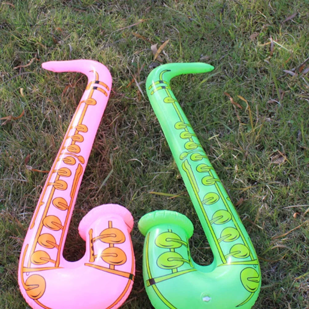 Inflatable Musical Instruments Sax Toy (Random Color) X313