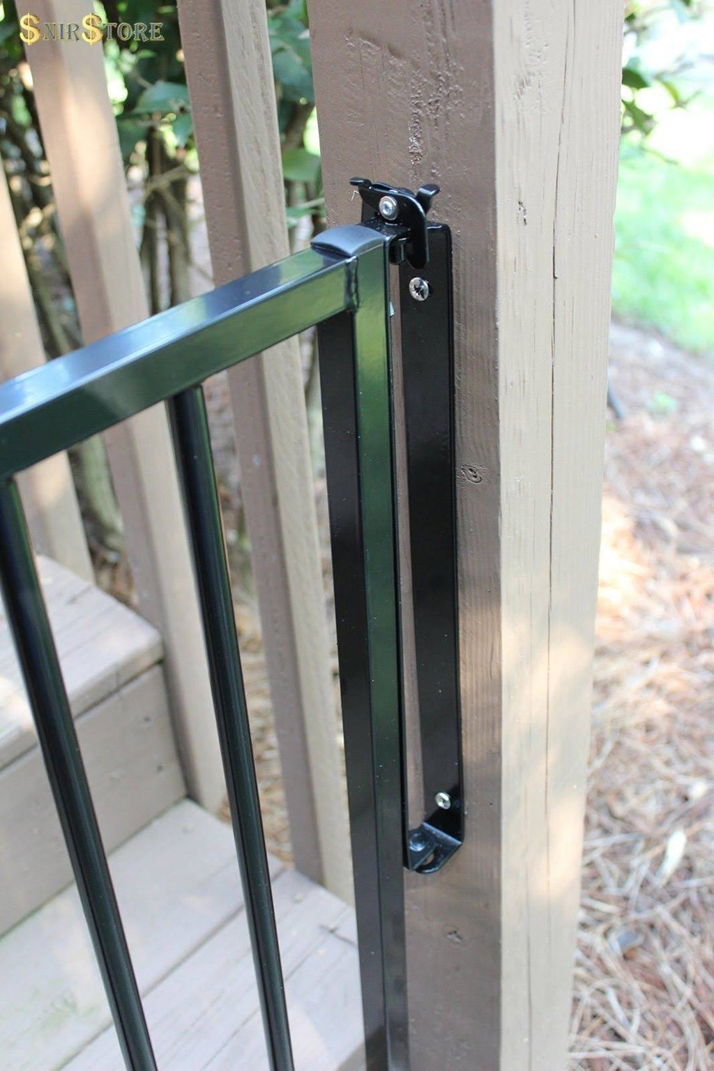 Black Stairway Safety Gate K31674