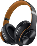Bluetooth Headphones Over Ear, 90 Hours Playtime, Wireless, Noise Isolating, HiFi Stereo, Black F435786