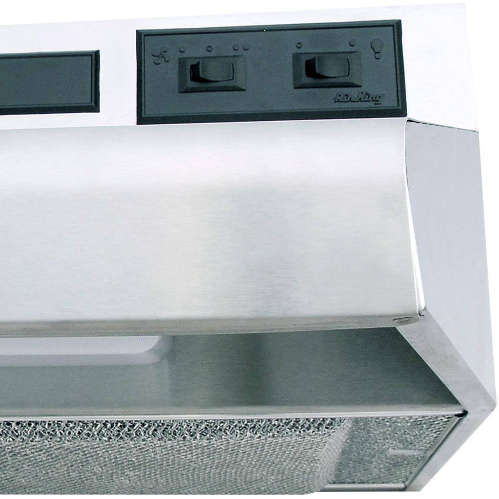 24x22 Under Cabinet Range Hood with 270 CFM Lighting Energy Star in Black N755601