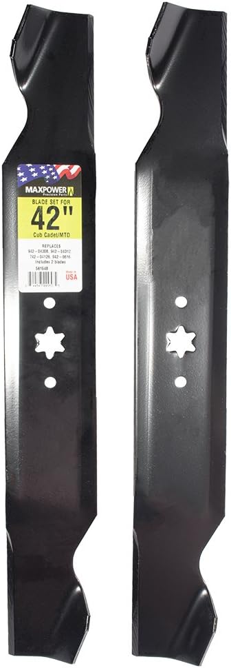 2-Blade Set for 42 Inch Cut Pack of 2 H60215