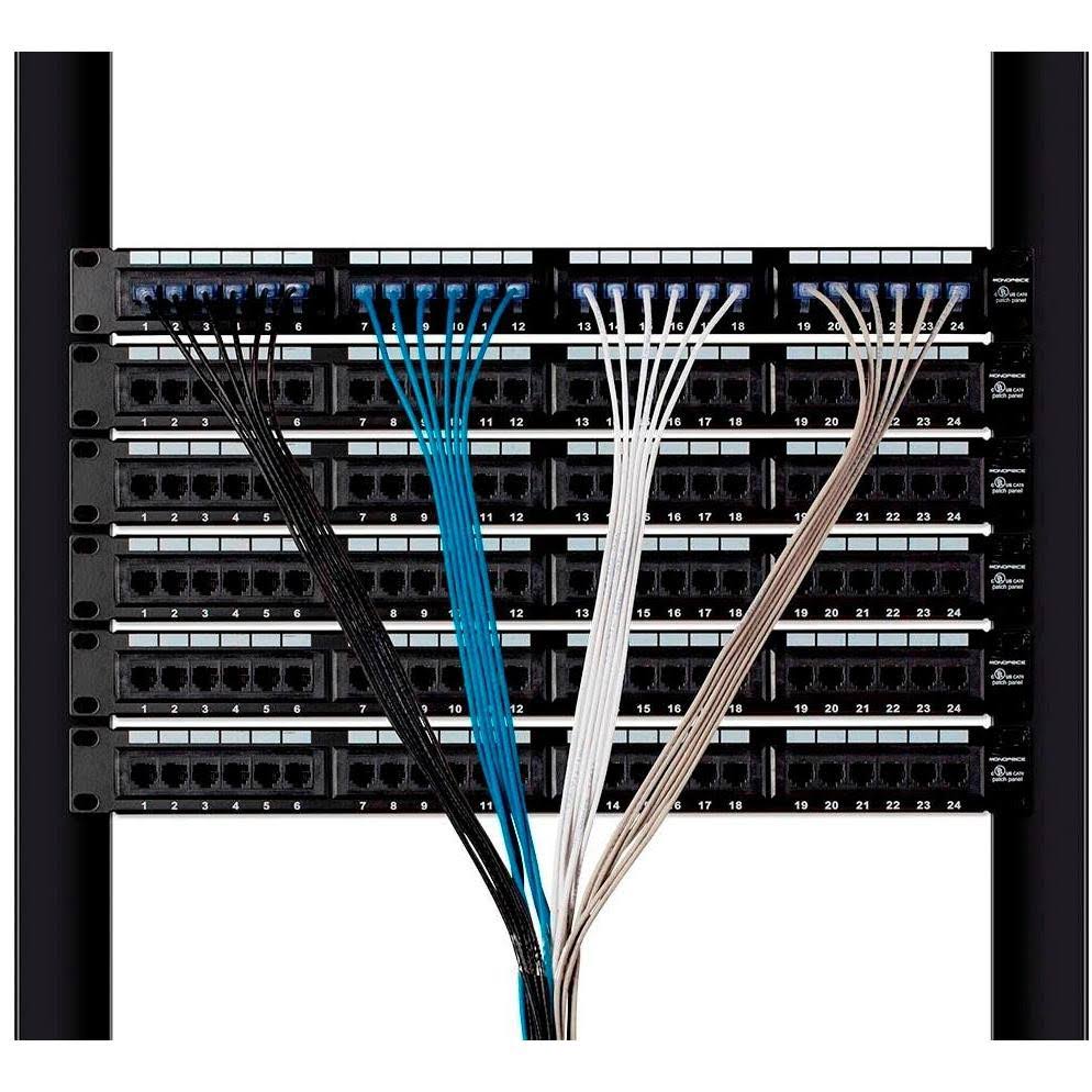 10-Pack Cat6a Ethernet Patch Cable, 25ft Green Z9427