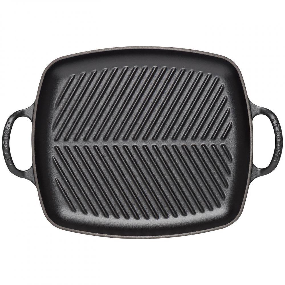Satin Black Cast Iron Rectangular Grill C180