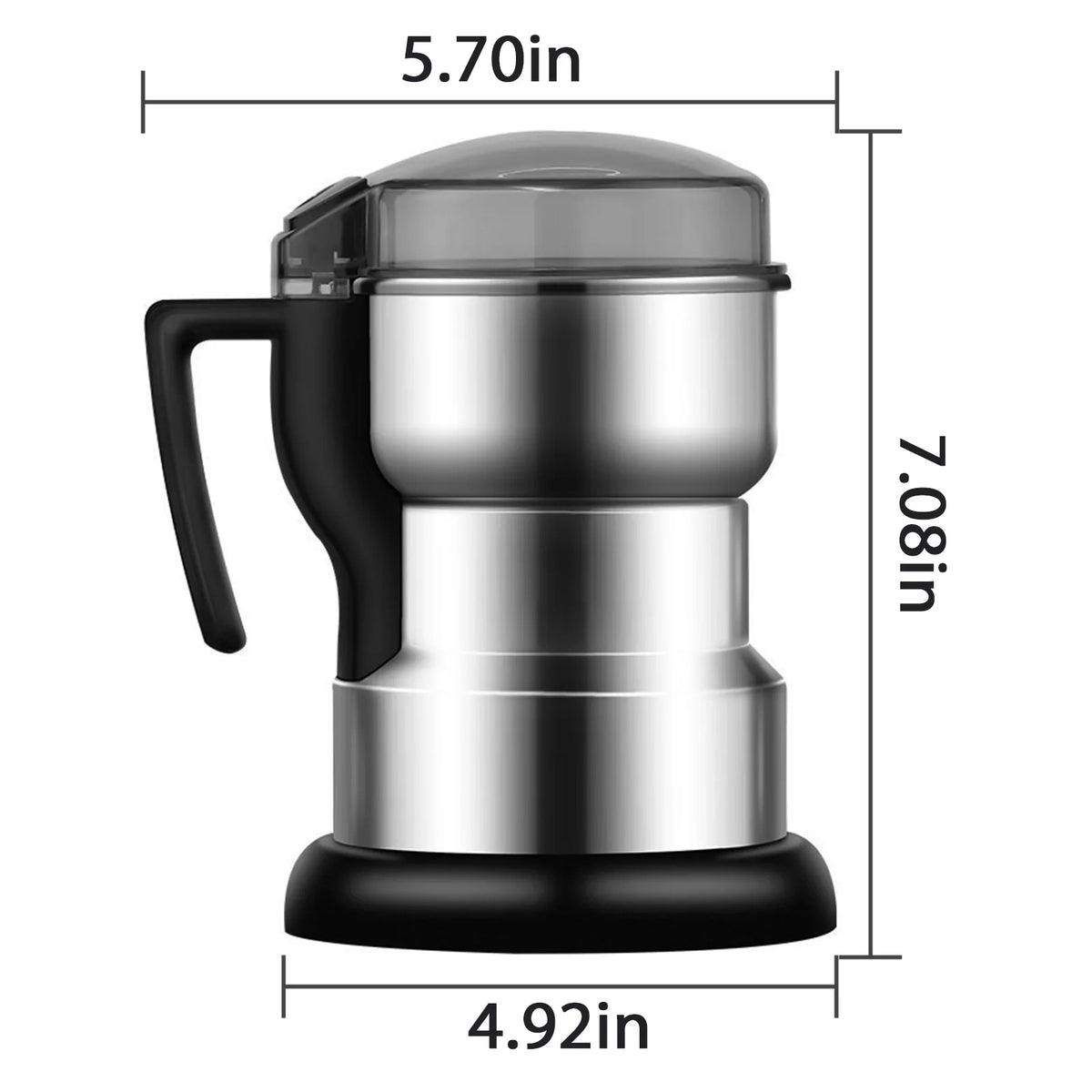 Stainless Steel Electric Coffee Grinder 200W B33596