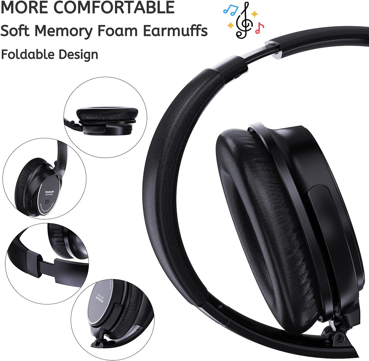 Wireless Active Noise Cancelling Bluetooth Headphones I887472