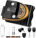 Zinc Alloy Trailer Door Lock with Double Deadbolt (Black) C4566