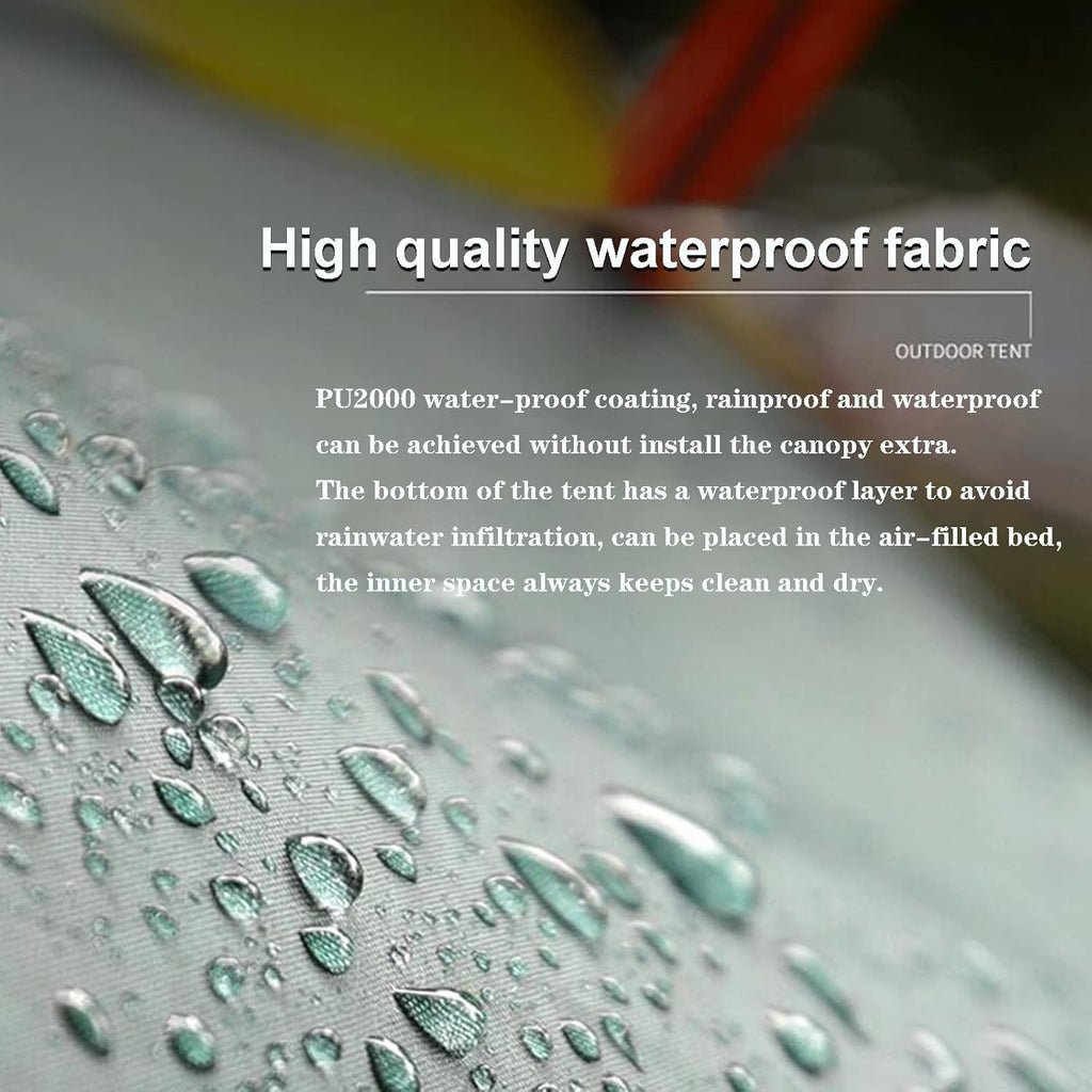 Waterproof Double Layer Pickup Truck Tent for 2 Person N3190