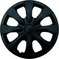 Silver/Charcoal 15" ABS Wheel Cover Pack of 4 K3587