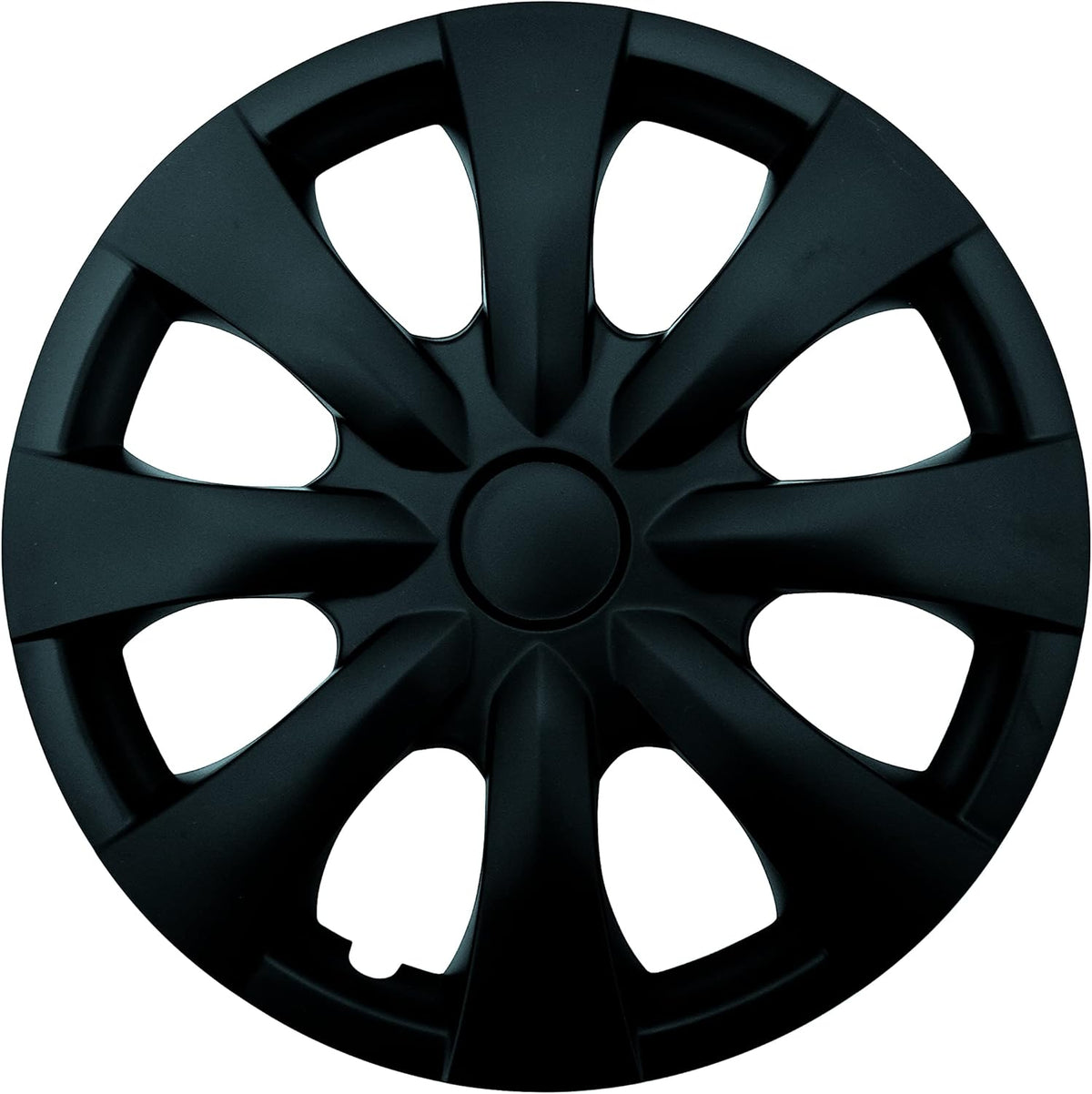 Silver/Charcoal 15" ABS Wheel Cover Pack of 4 K3587