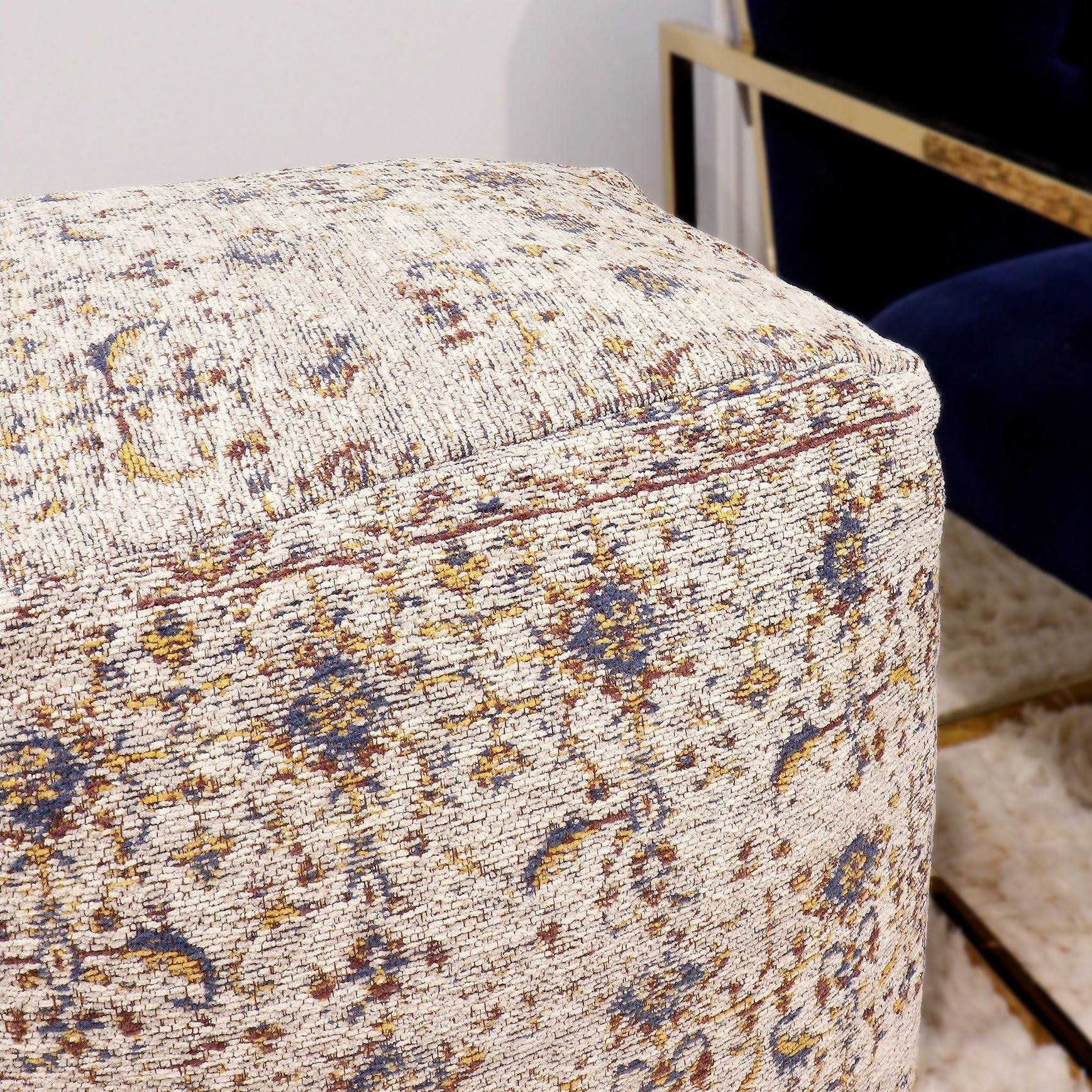 Taupe Ottoman Pouf M618