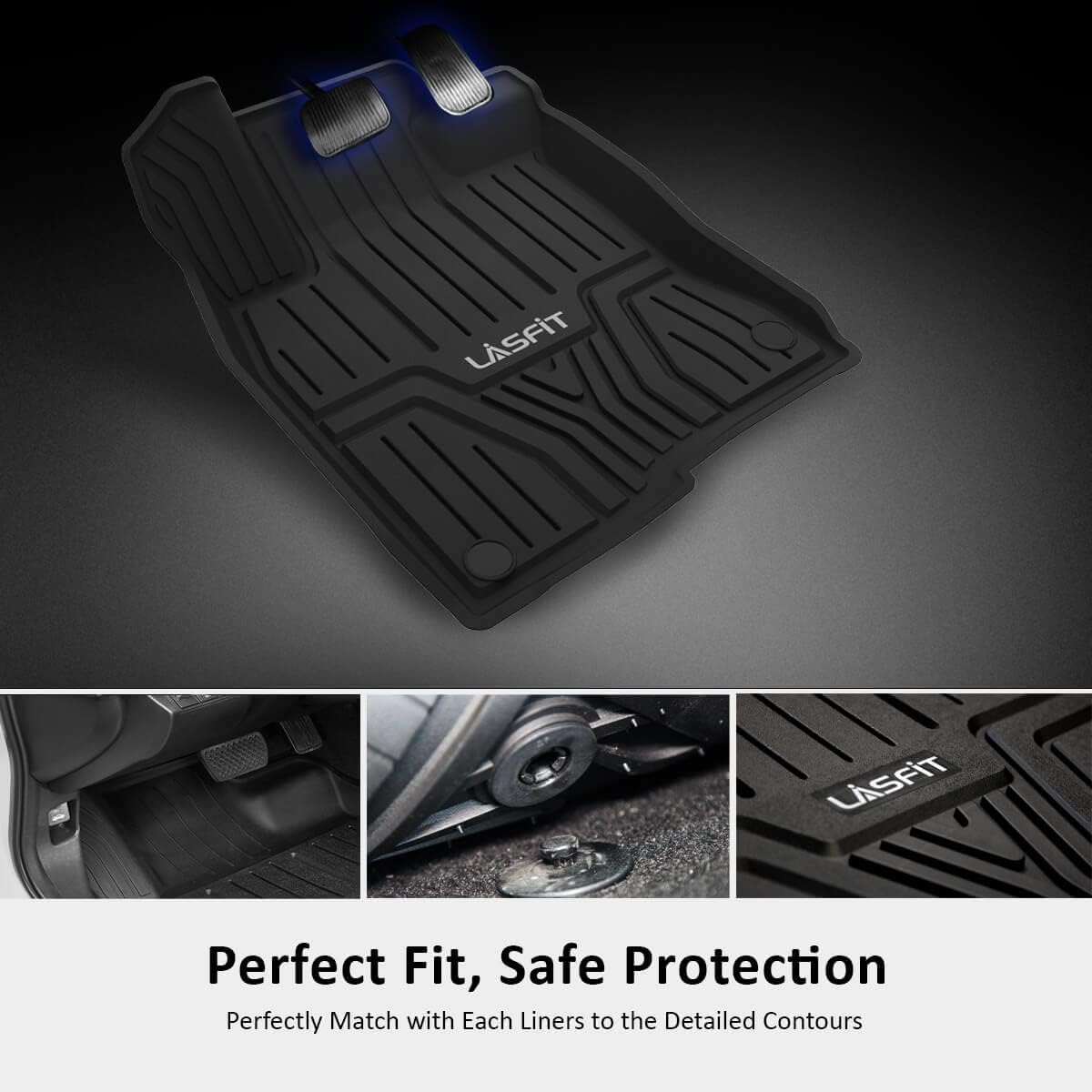 All Weather Guard Custom TPE Car Floor Liners for 2022 Honda Civic T974
