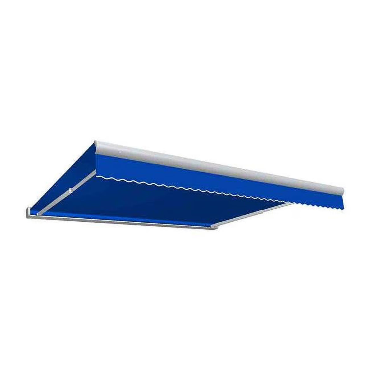 14 ft. Bright Blue Motorized Retractable Awning G974
