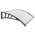 Canopy Awning Rain Cover with White & Gray Bracket N4997