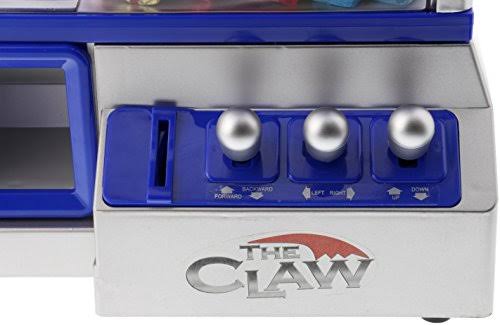 Blue Electronic Candy Grabber Machine Arcade Game with LED Lights Z10042