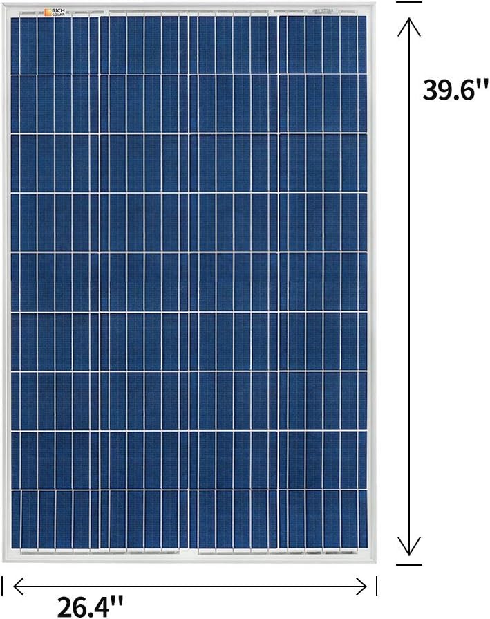 100 Watt 12 Volt Polycrystalline Solar Panel E30280