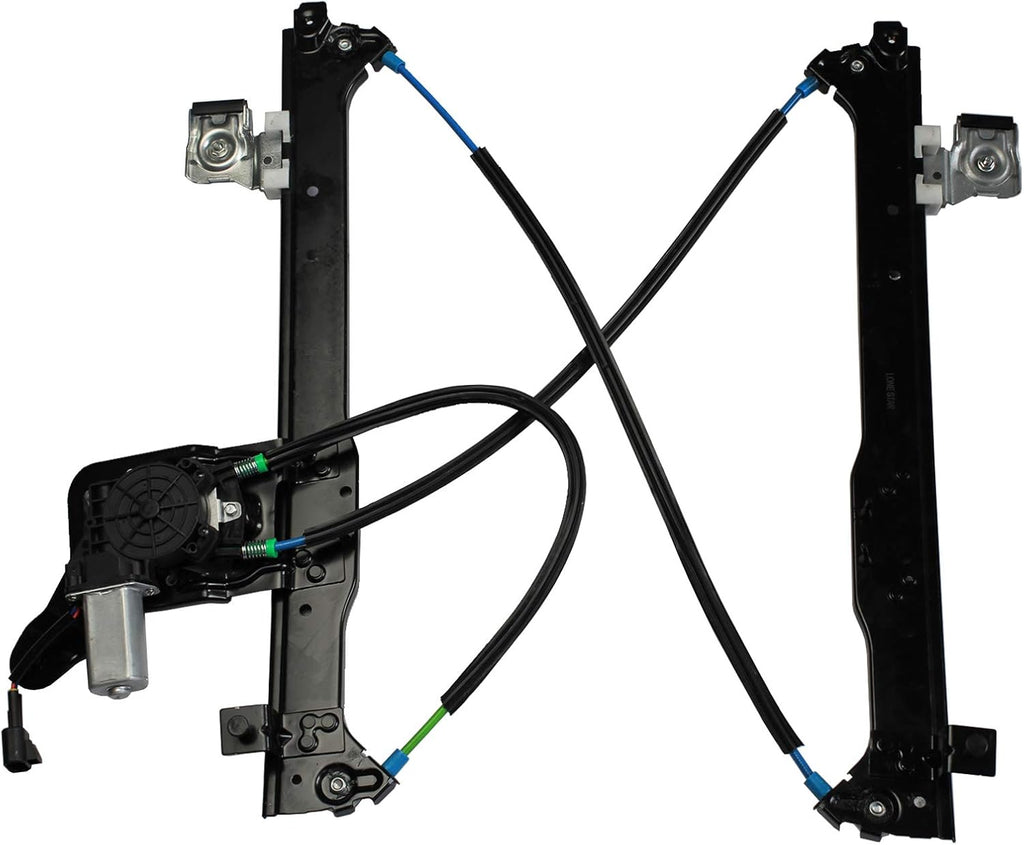 Rear Passenger Side Power Window Regulator with Motor Assembly Pack of 2 A9898