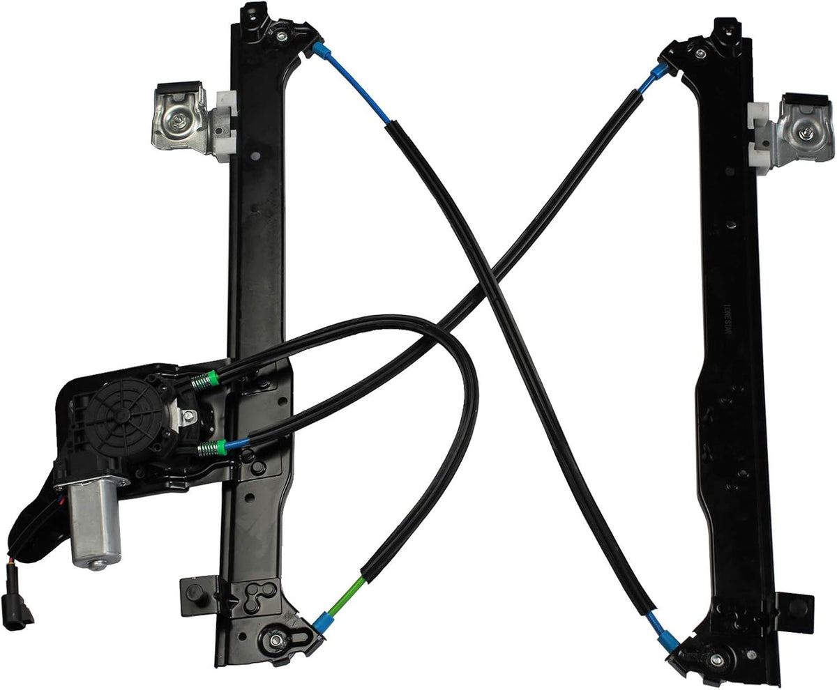 Rear Passenger Side Power Window Regulator with Motor Assembly Pack of 2 A9898