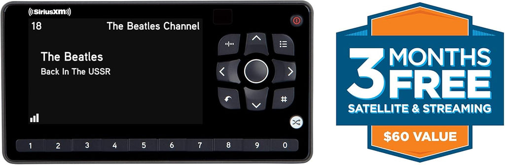 Onyx EZR Satellite Radio with Vehicle Kit (Renewed) Pack of 2 H774