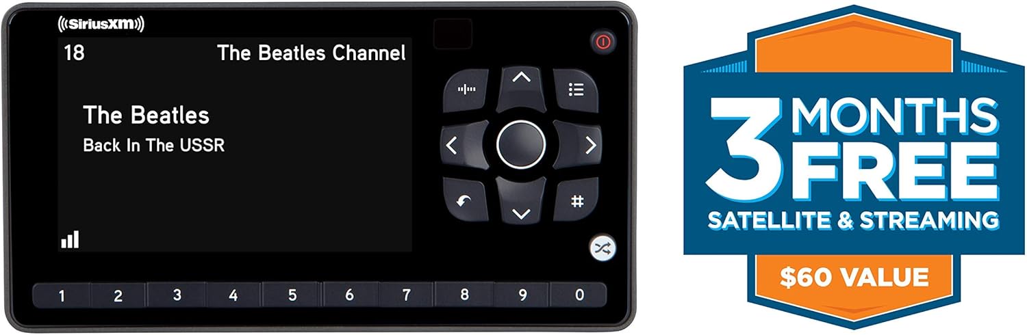 Onyx EZR Satellite Radio with Vehicle Kit (Renewed) Pack of 2 H774