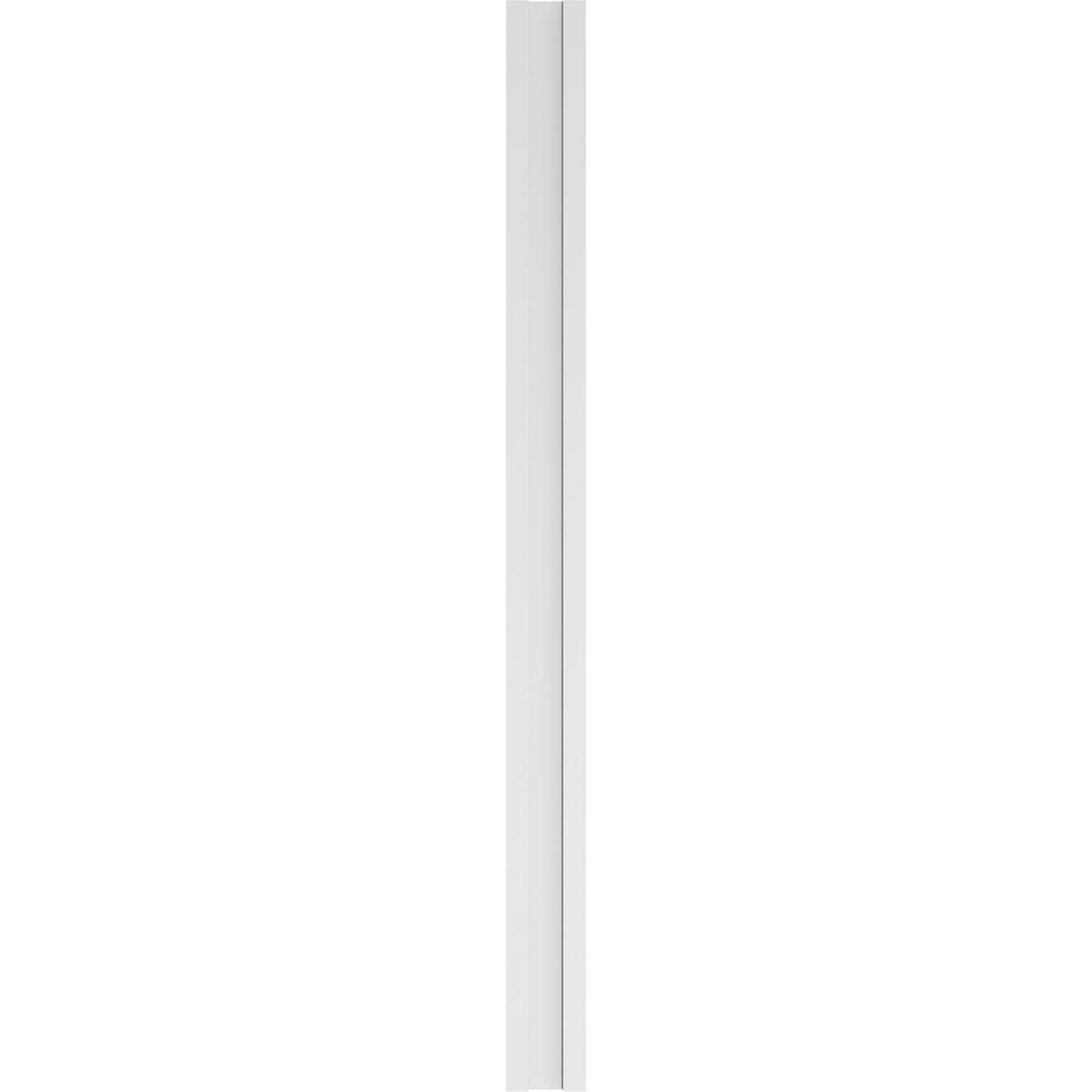 Plain PVC Pilaster with Standard Capital and Base (Pair) D1559