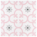 10x22 Square Encaustic Floor and Wall Tile Q638