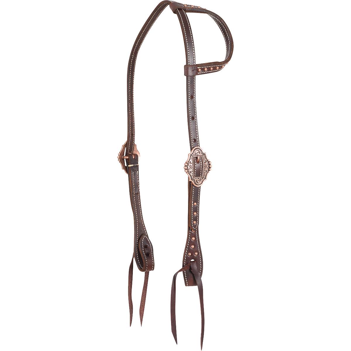 Slip Ear Headstall with Copper Buckle G949599