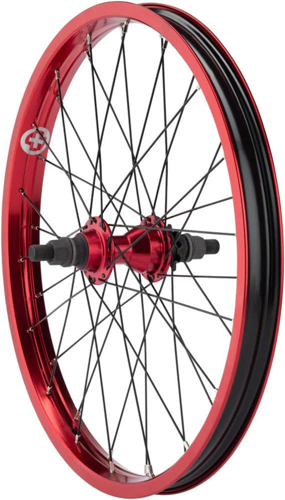 Red 20 9T Rear Wheel V824