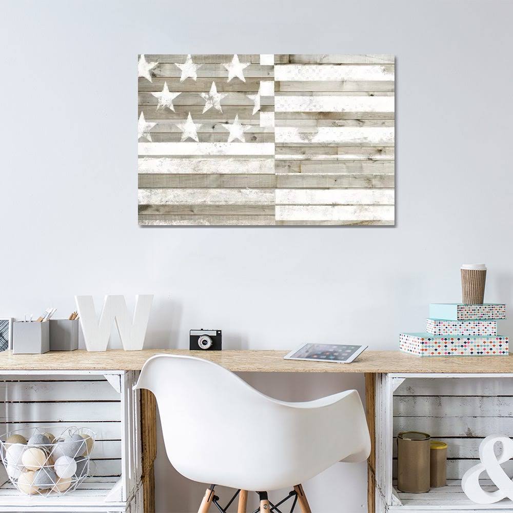 Canvas Prints - Americana Flag N539954