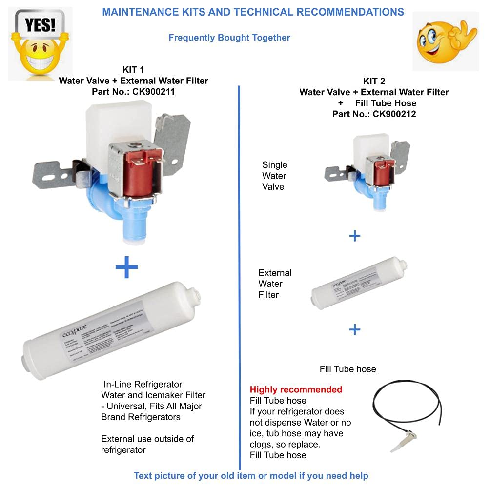 Ice Water Inlet Valve D7928