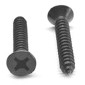 Black Oxide Phillips Flat Head Sheet Metal Screw Y922