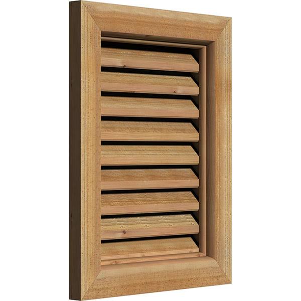 Unfinished Rough Vertical Gable Vent Q9893