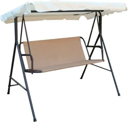 White 6.37' Foot Patio Swing Canopy Replacement N207