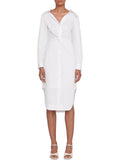 Clea Collared Midi Shirtdress T283