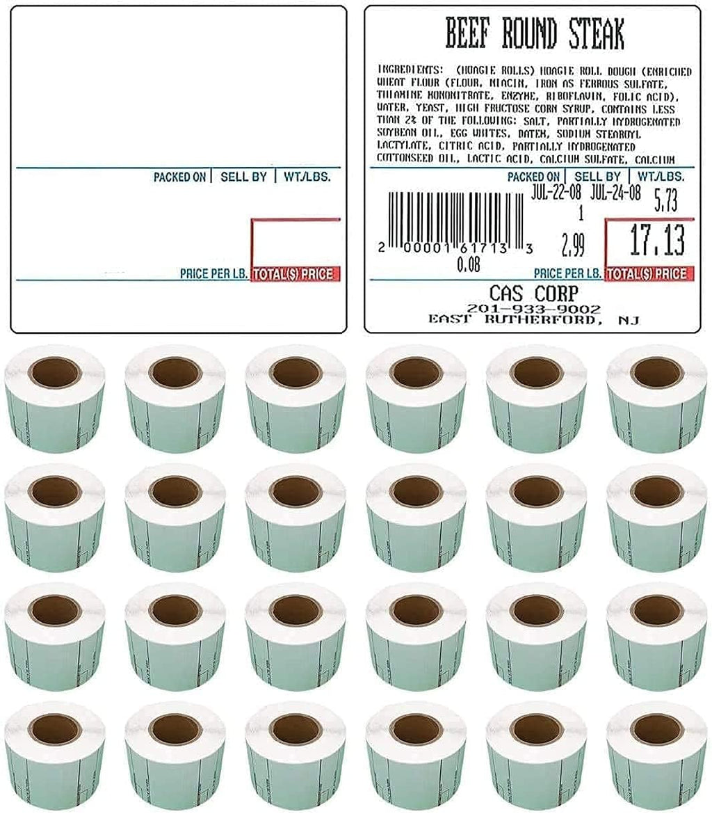 58 x 50 mm Printing Scale Label, 36 Rolls Per Case R90922