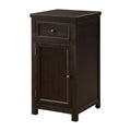 Antique Black Multi-Storage End Table N2597