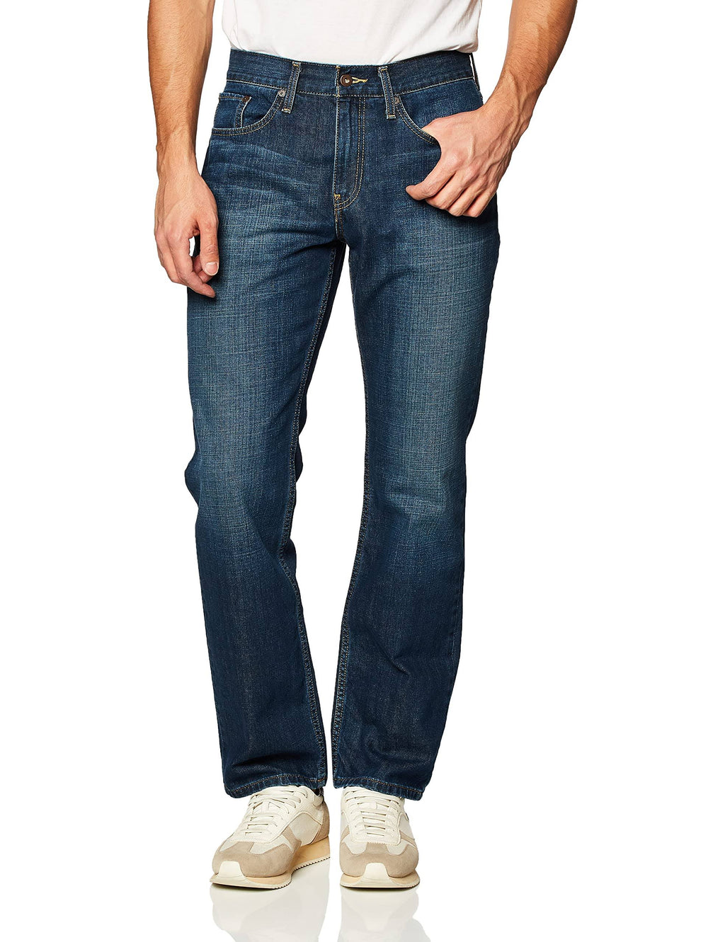 Men's Relaxed-Fit Jean, Size: 31W x 34L, Blue N645