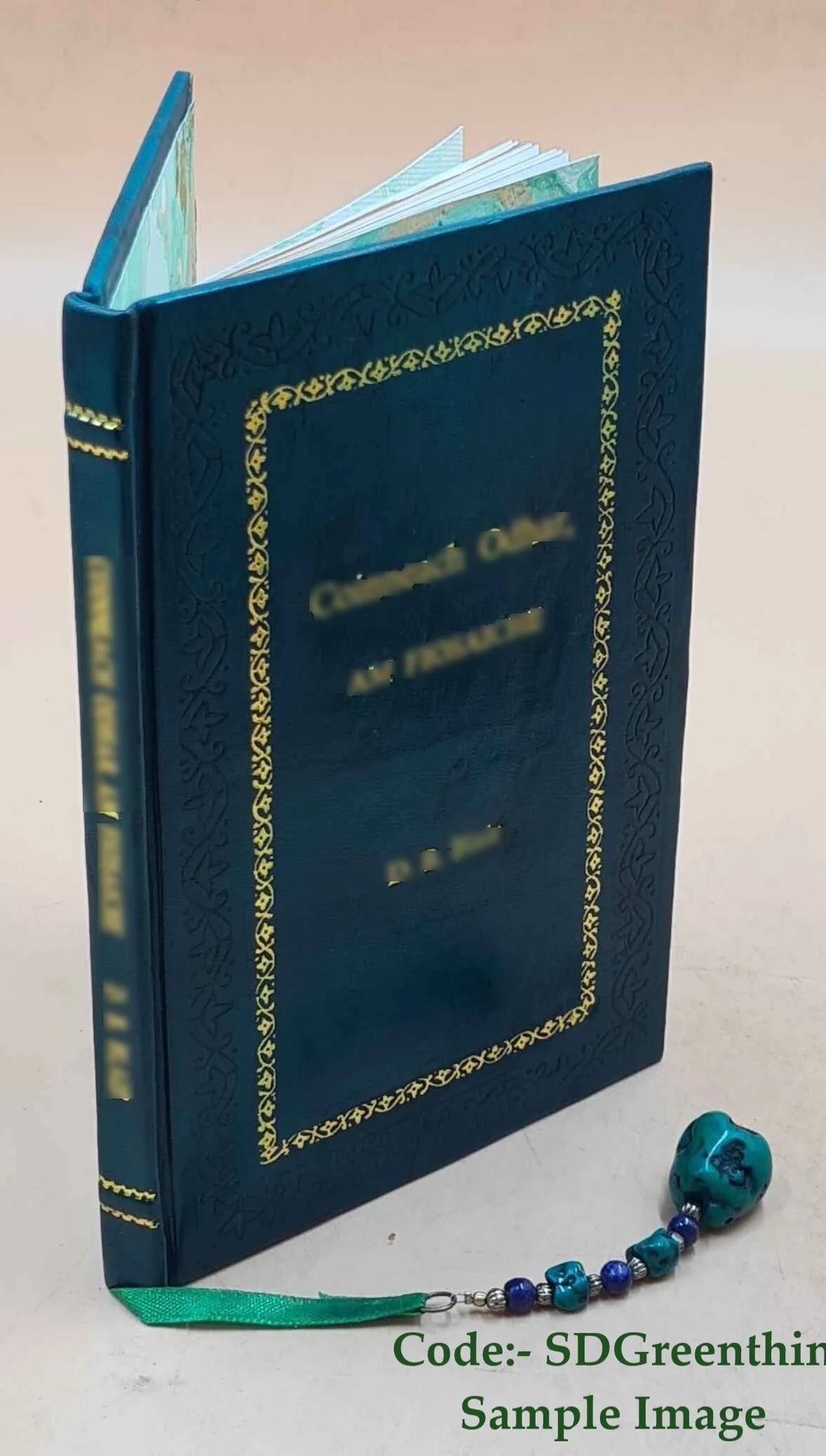 Premium Leather Bound Book T577