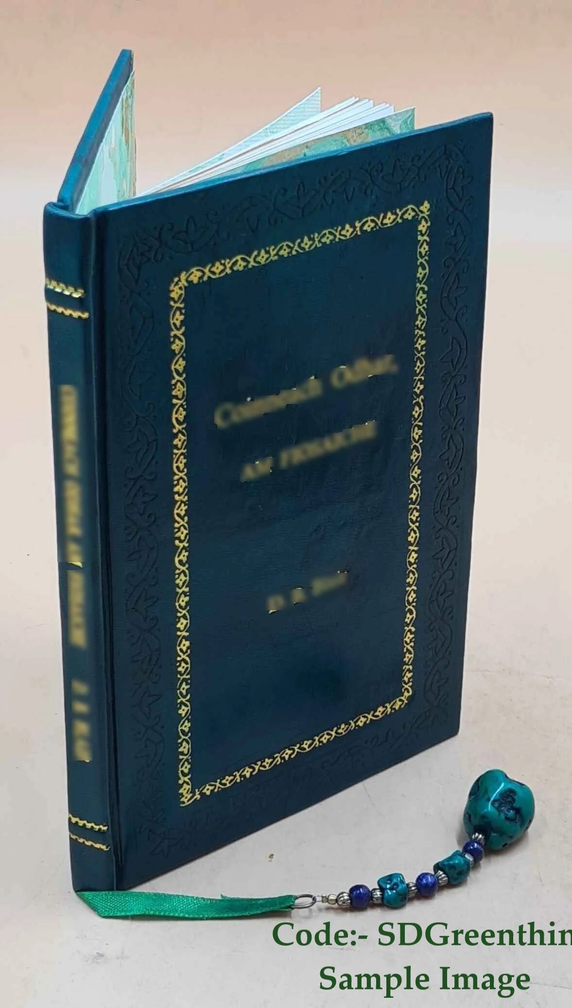 Premium Leather Bound Book T577