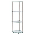 Metal Corner Bookcase J842665