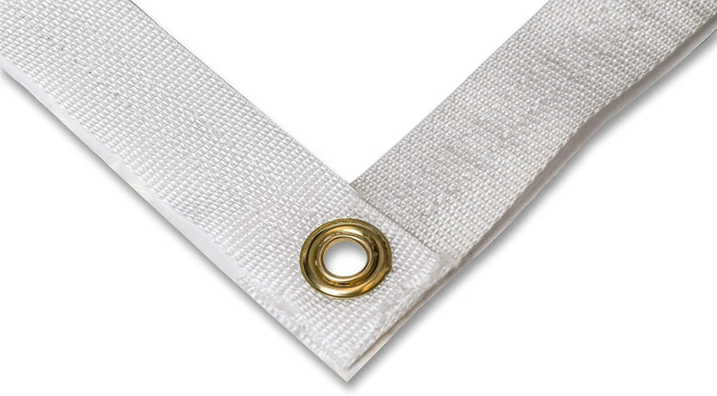 Clear PVC Tarp with Rustproof Grommets, 8 by 10 Feet I8656