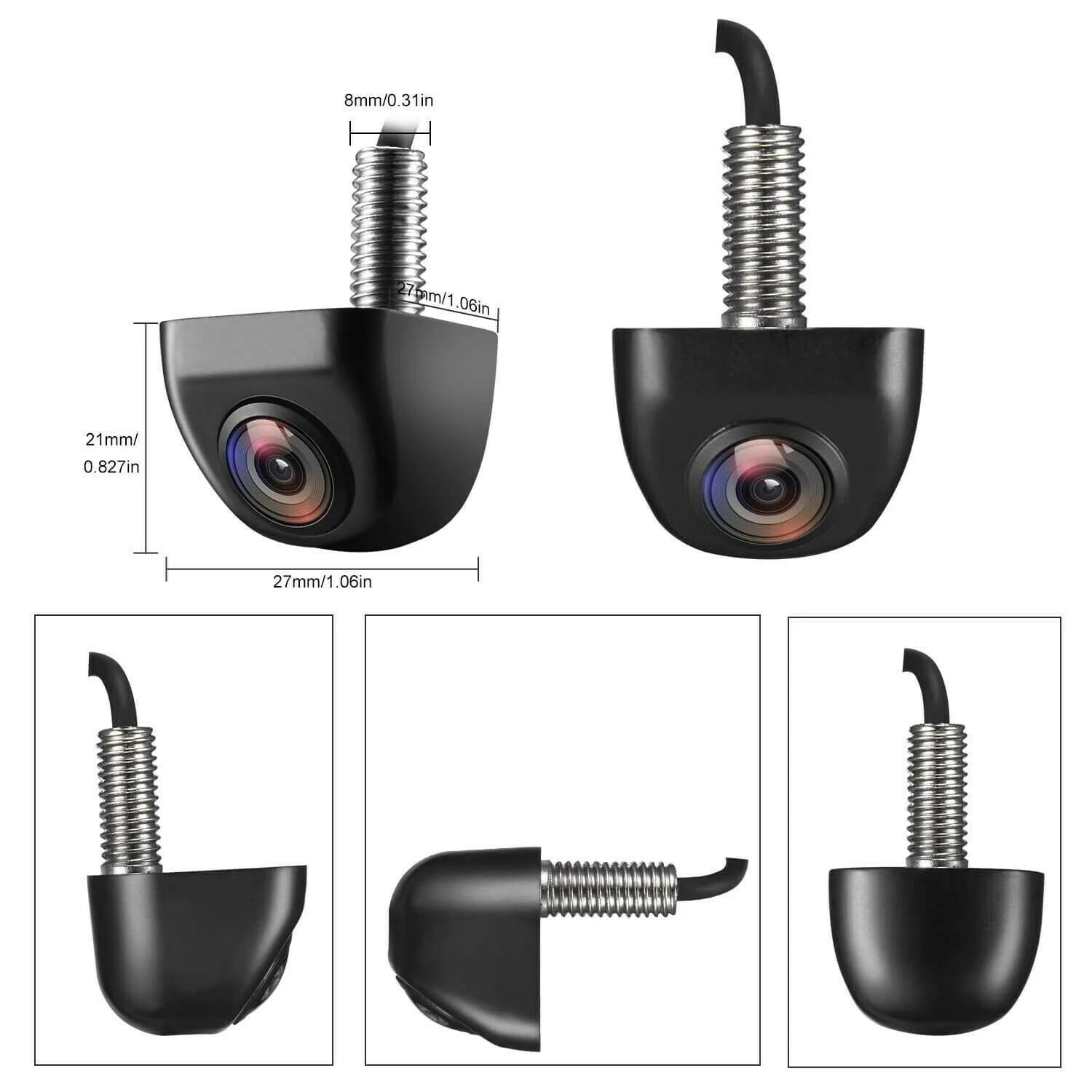 Backup/Front View Camera, IP69K Waterproof O28643