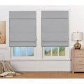 Blackout Roman Shade Light Gray 58x22W x 72x22L R80222