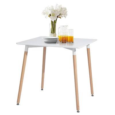 White Square High Glossy Dining Table U704231