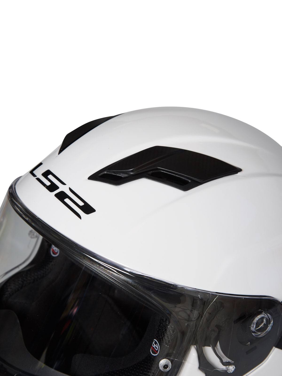 Solid White Motorcycle Helmet M16523