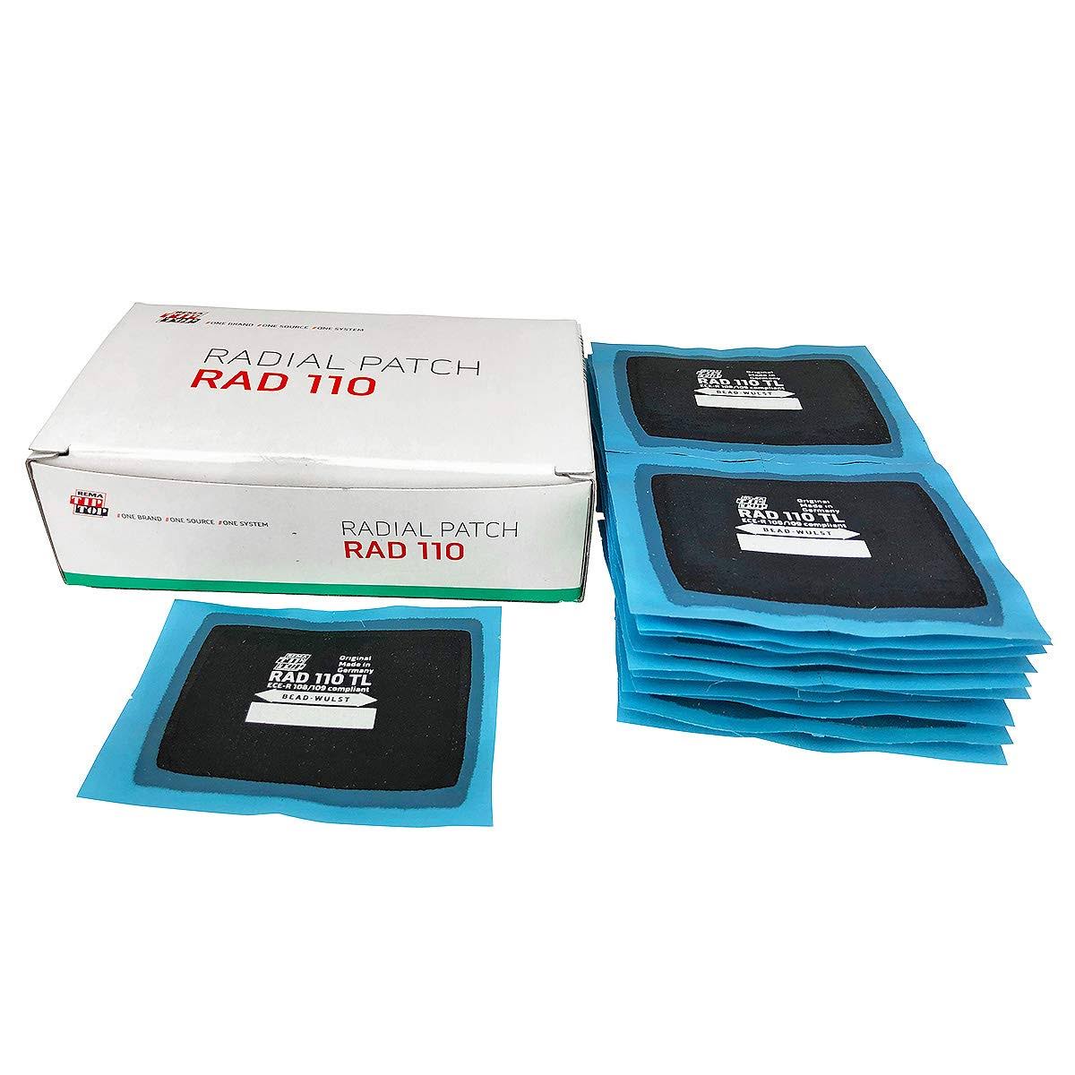 Self-Vulcanizing Radial Flat Tire Puncture Repair Patch F90703
