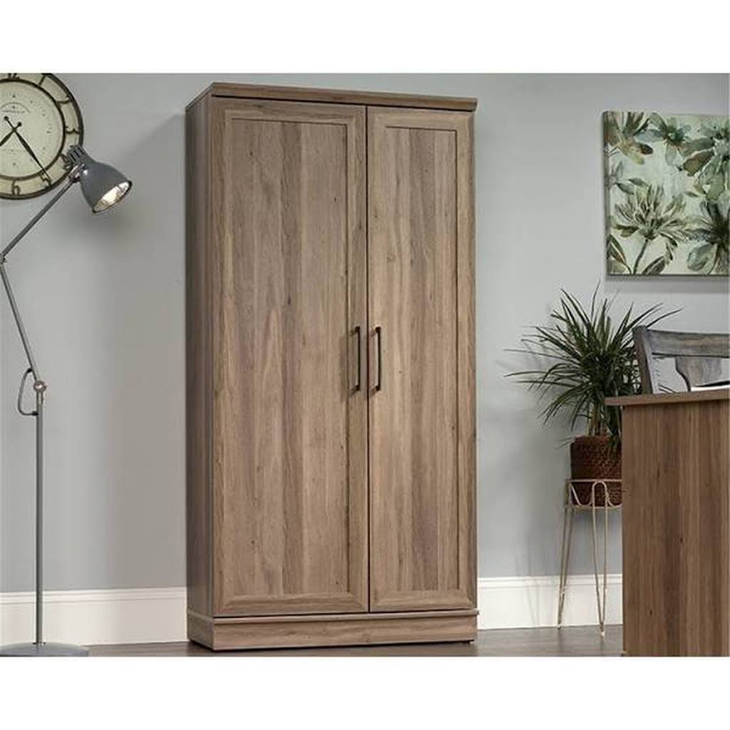 Salt Oak Pantry Storage Cabinet Q737398