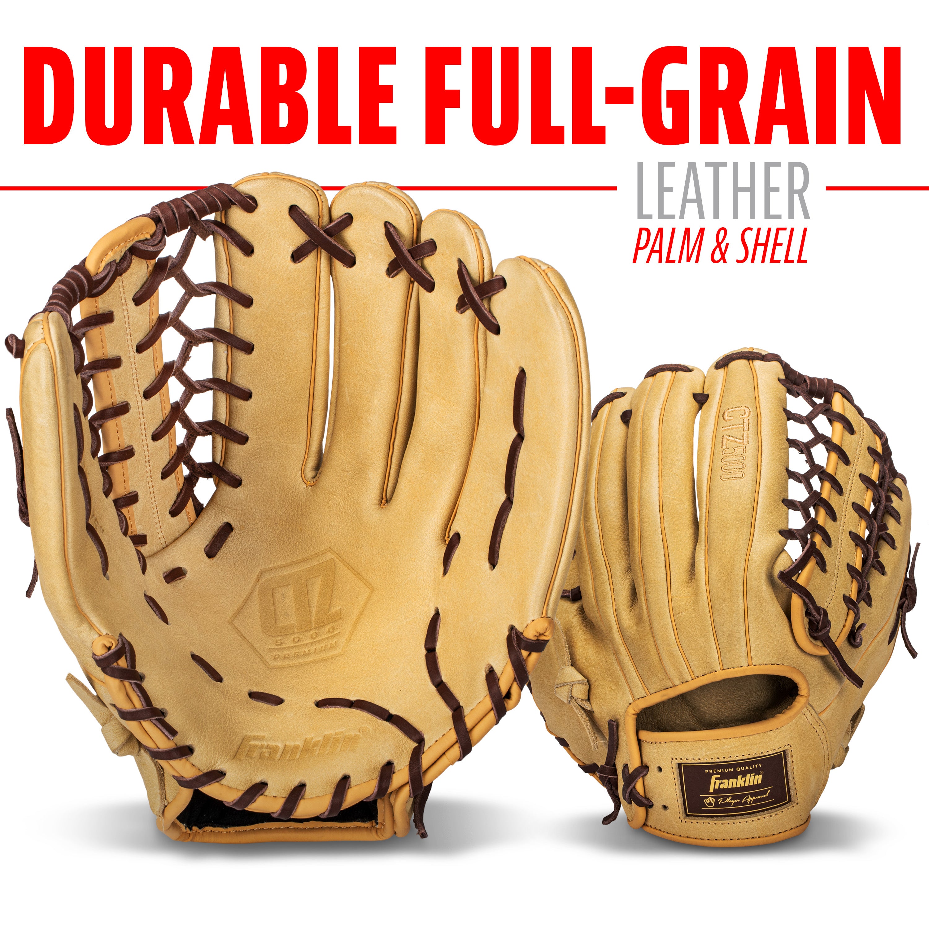 12.75" Leather Baseball Fielding Glove A972484