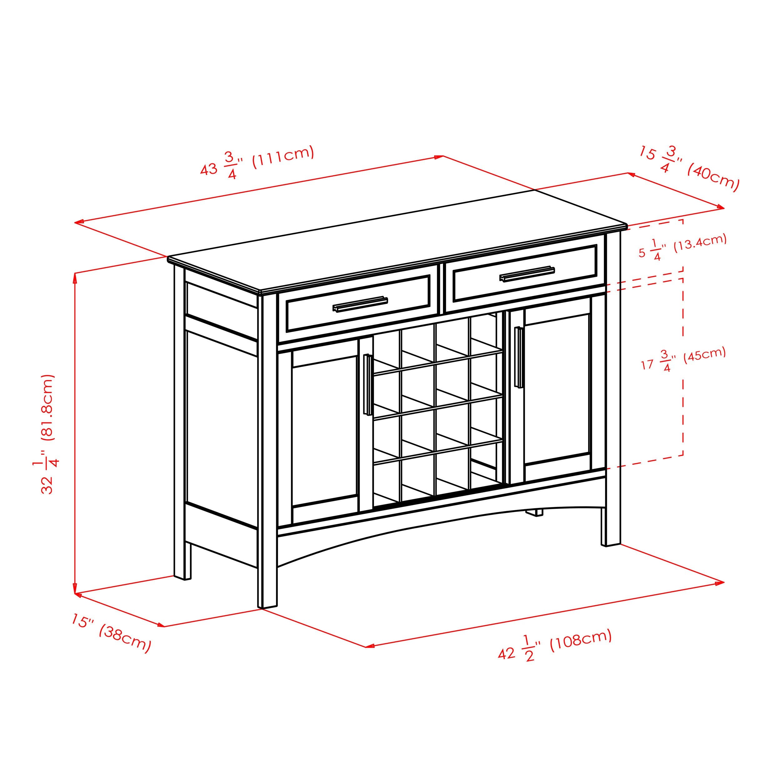 Buffet Storage Cabinet R626