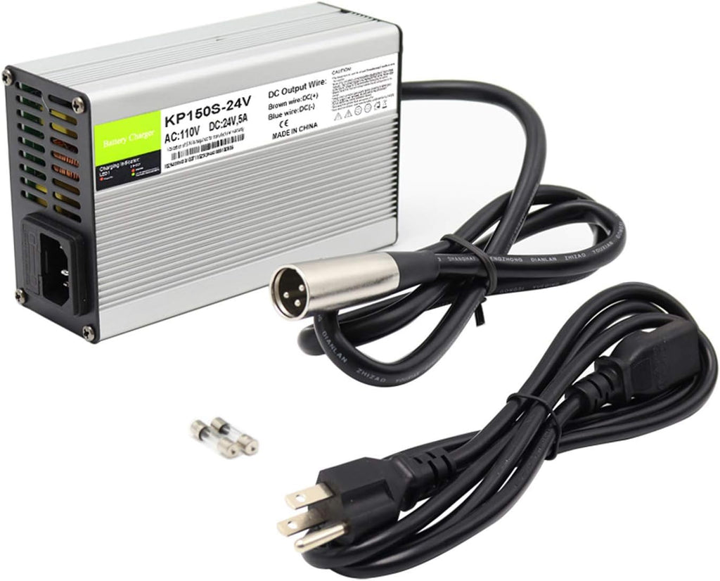 24V 5A Battery Charger 3-Pin XLR Pack of 2 C1391